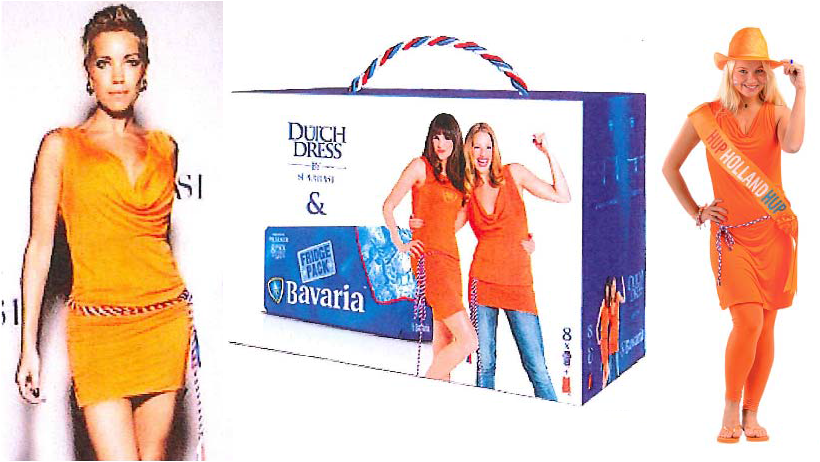ONWAAR kever Ver weg Oranje Blokker-jurk heeft dezelfde totaalindruk als Bavaria-jurk